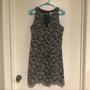 NWT Lilly Pulitzer Augusta Shift Dress Navy sz 10